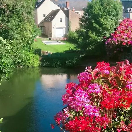 Сasa de vacaciones Maison Familiale Près Du Zoo De La Flèche Avec Piscine Chauffée, Jardin Et Cheminée - Fr-1-410-377